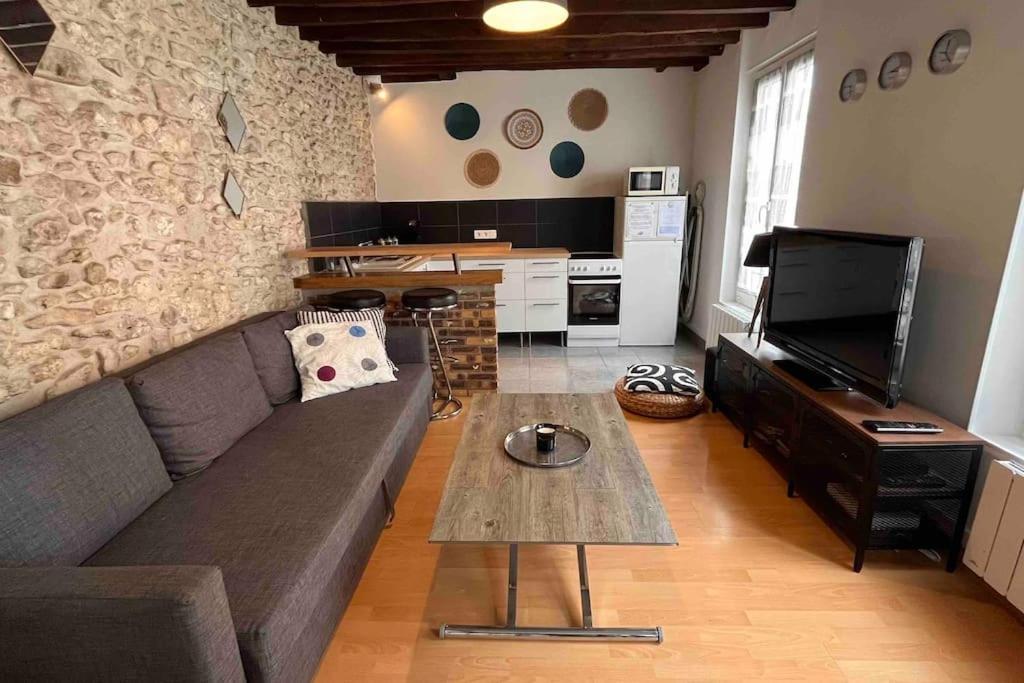 Ferienwohnung Duplex Cosy Myfontainebleau Hyper Centre Exterior foto